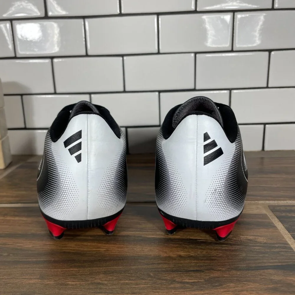 adidas Goletto IX FG MG Soccer Shoes Mens 6.5 Black White Futbol Sneaker Cleats
